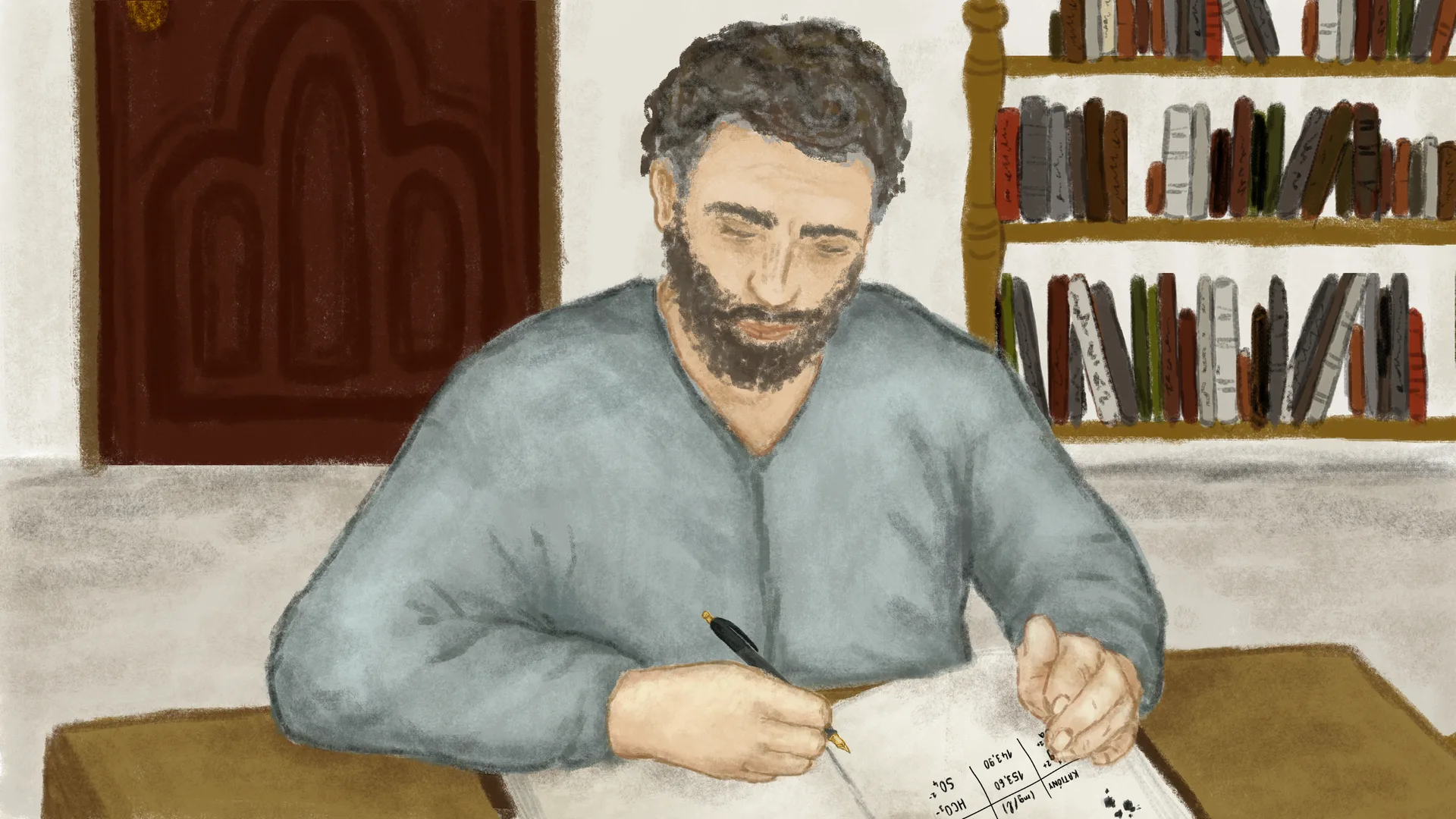 Ilustrácia muža